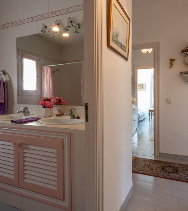 Resa estates Ibiza can furnet 2022 house for sale villa pool bathroom pink hallway.jpg